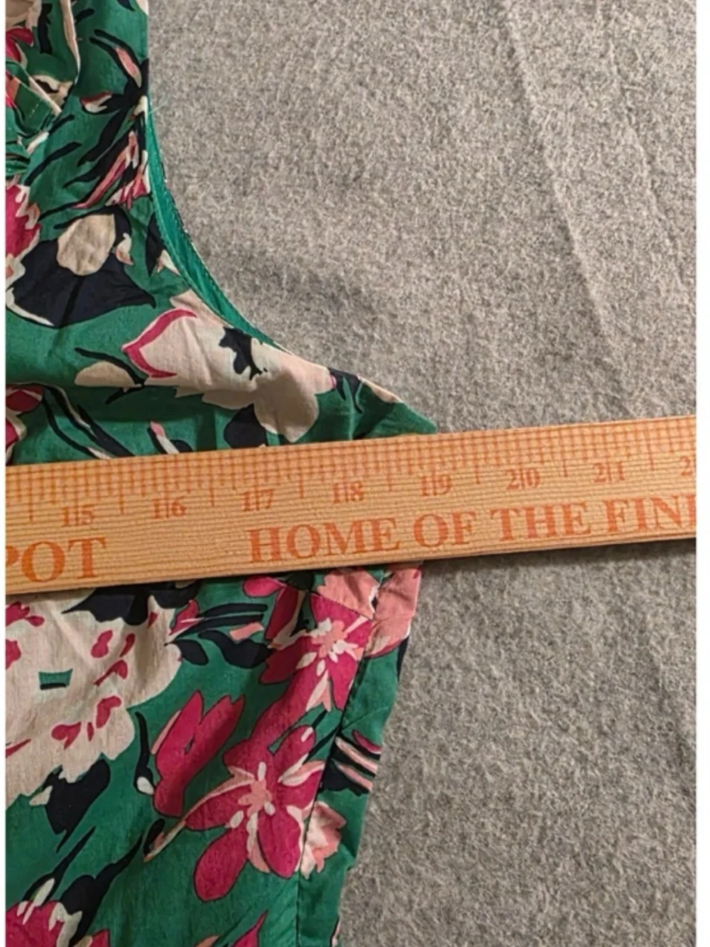 J. Crew Floral Midi Dress, Green, Pink, Navy & White - 10